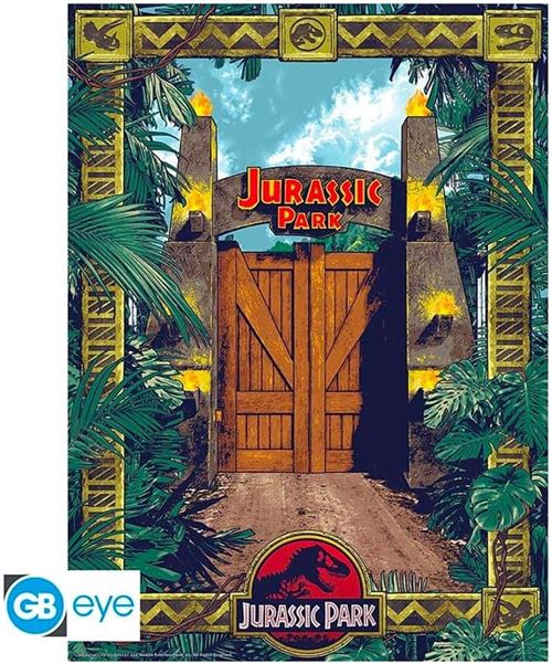 Pack Posters Puertas y Biodiversity - Jurassic Park - ABYstyle