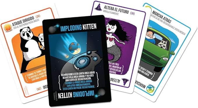 Juego de Mesa Exploding Kittens: Imploding Kittens ( expansion ) - JDM