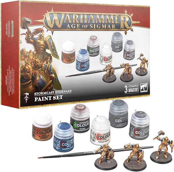 Sets Stormcast Eternals + Paints - Warhammer Age of Sigmar - GW
