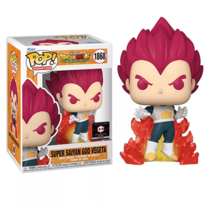 Funko Pop Super Saiyan God Vegeta - DragonBall Super Broly