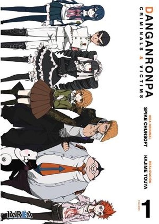 Manga 01 Danganronpa: Criminals & Victims - Spike Chunsoft / Hajime Touya - SD