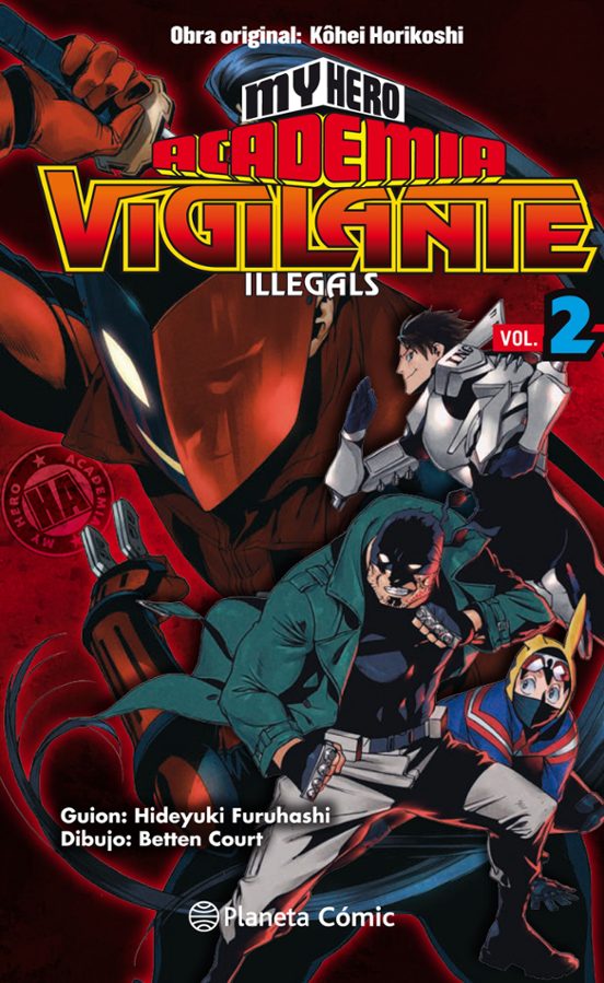 Manga 02 My Hero Academia - Vigilantes Ilegales - PC
