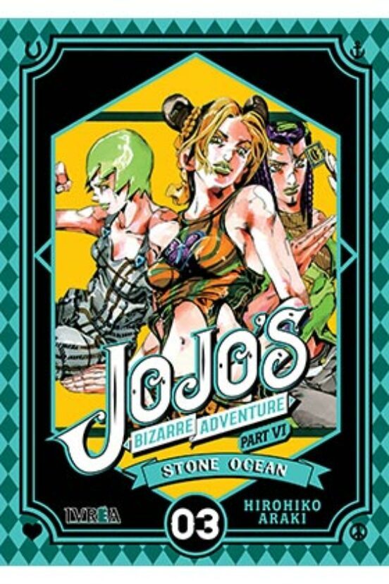 Manga 03 JOJO: Stone Ocean BA - SD