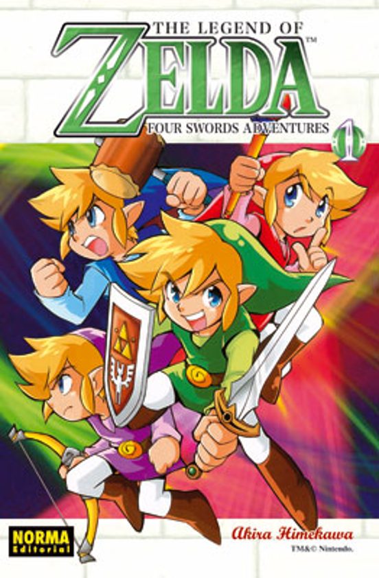 Manga 01 Zelda - Four Sword Adventures - NE