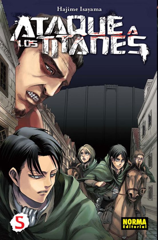 Manga 05 Attack On Titan - NE