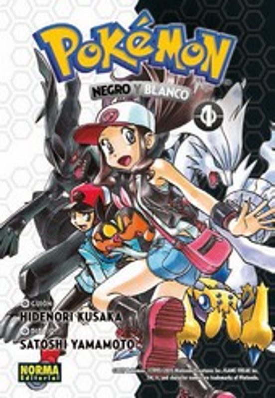 Manga 01 Pokémon - Negro Y Blanco - NE