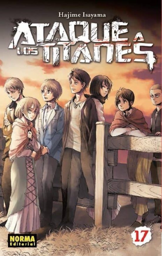 Manga 17 Attack On Titan - NE