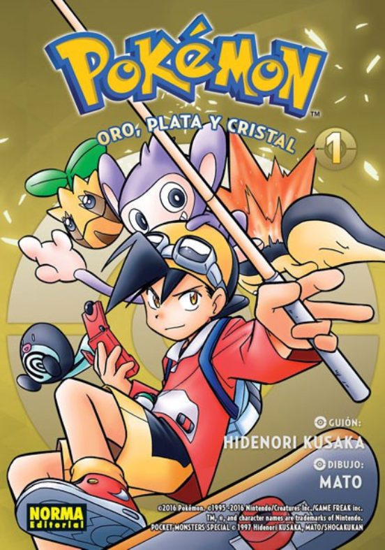 Manga 01 Pokémon - Oro, Plata y Cristal - NE