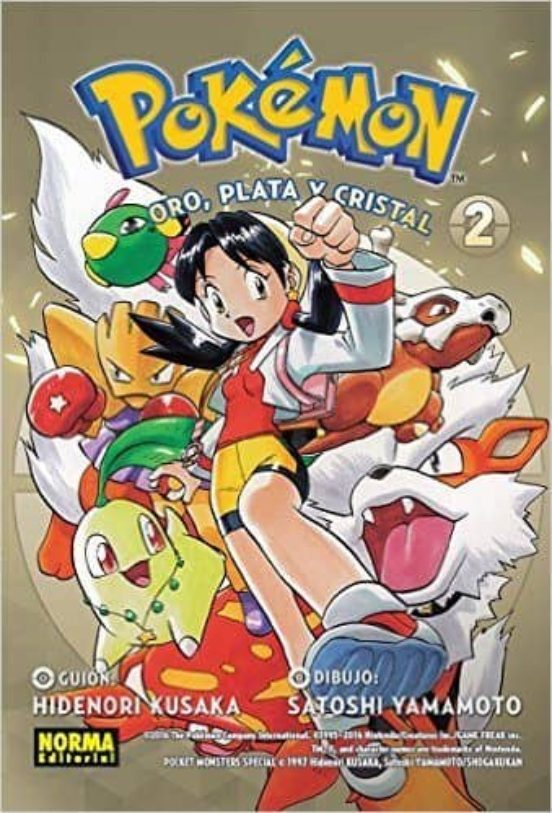 Manga 02 Pokémon - Oro, Plata Y Cristal - NE