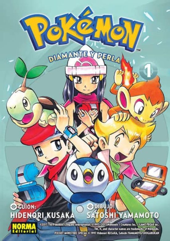 Manga 01 Pokémon Diamante Y Perla - NE