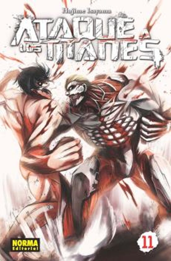 Manga 11 Ataque a los Titanes - Hajime Isayama - NE