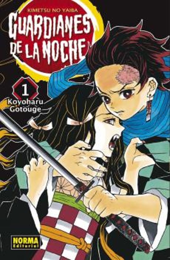Manga 01 Guardianes de la Noche - Koyoharu Gotouge - NE