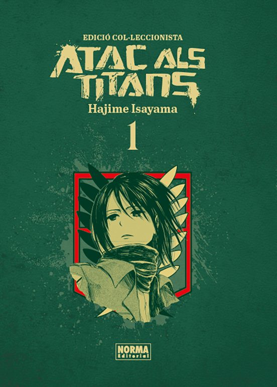 Manga 01 Atac Als Titans Ed. Col. - Hajime Isayama - NE