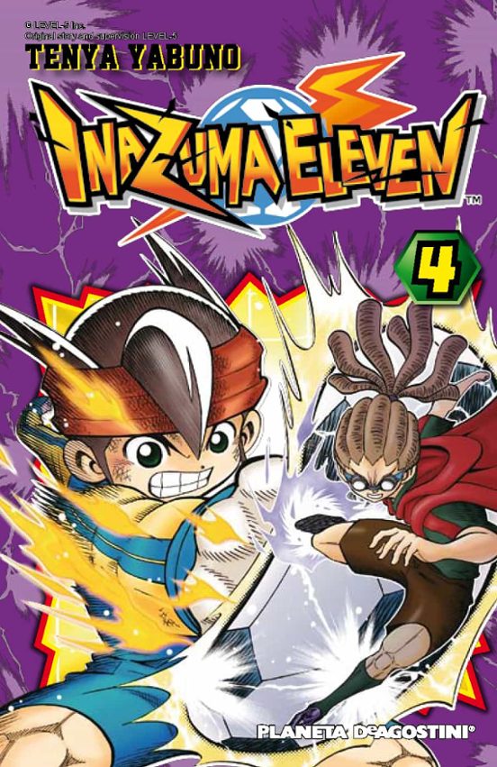 Manga 04 Inazuma Eleven - Tenya Yabuno - PC