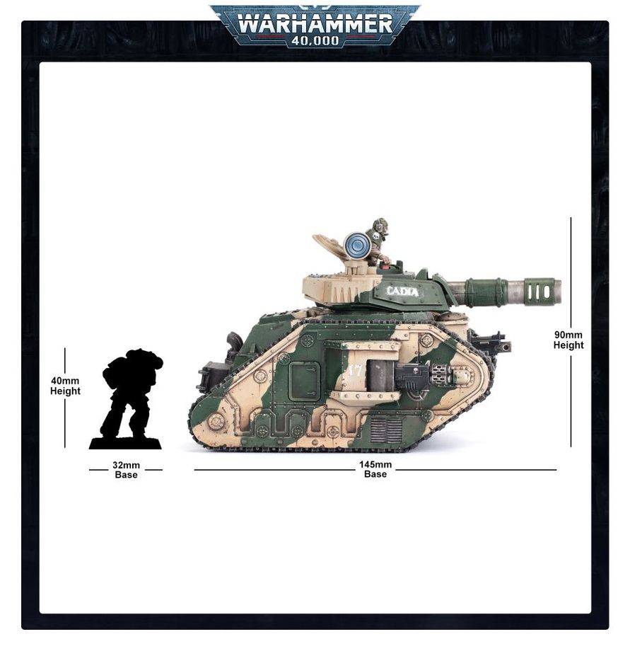 Miniaturas set Leman Russ Battle Tank - Warhammer 40.000 - GW