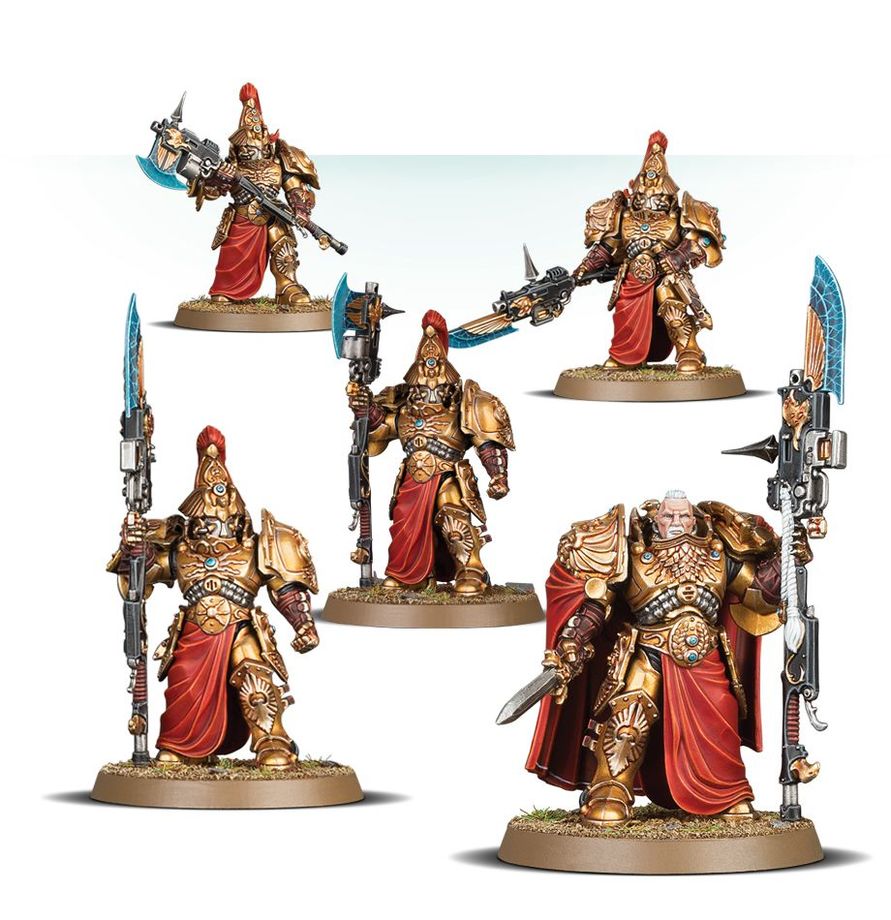 Miniaturas set Custodian Guard - Warhammer 40.000 - GW