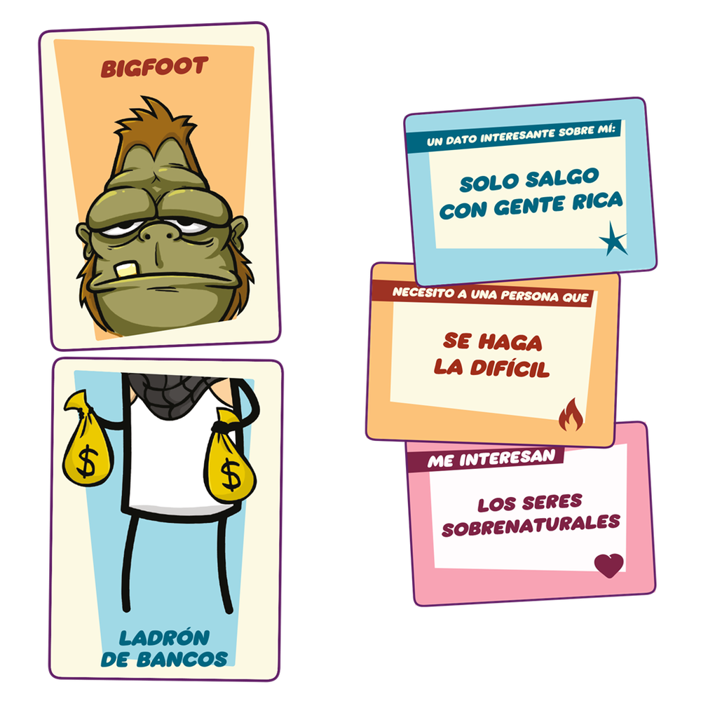 Juego de Mesa Master dater - JDM