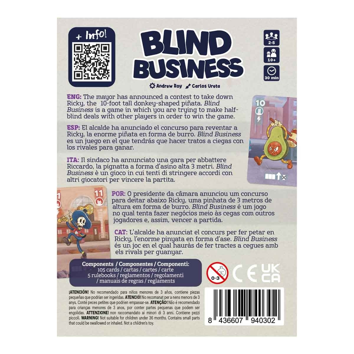 Juego de Mesa Blind Business - JDM