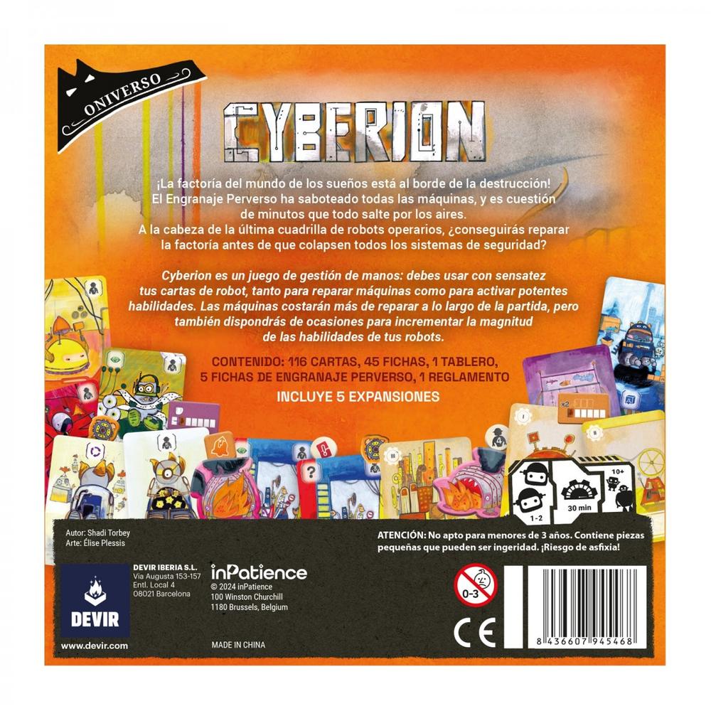 Juego de Mesa Cyberion - JDM