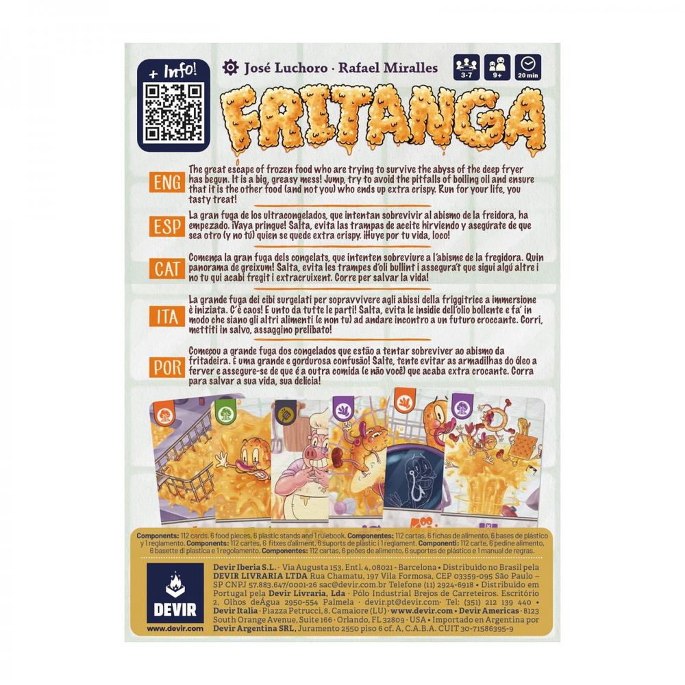 Juego de Mesa fritanga - JDM