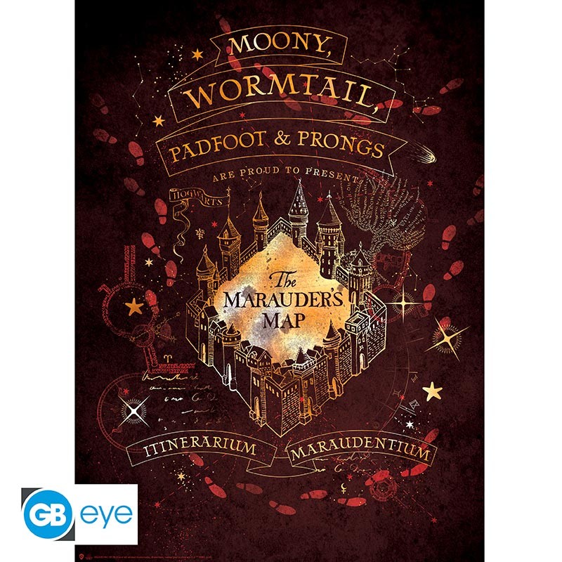 Pack Posters Crest & Marauders - Harry Potter - ABYstyle