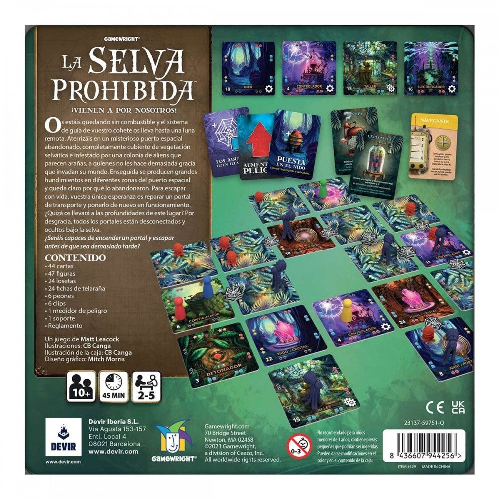 Juego de Mesa La Selva Prohibida - JDM