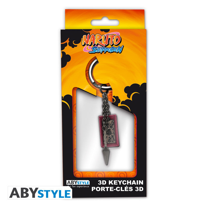 Llaveros Naruto Shippuden Kunai & Explosive Tag - ABYstyle - Unik