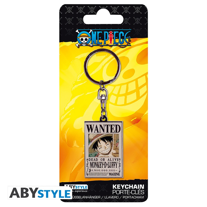 Llavero Wanted Luffy - ABYstyle - Unik