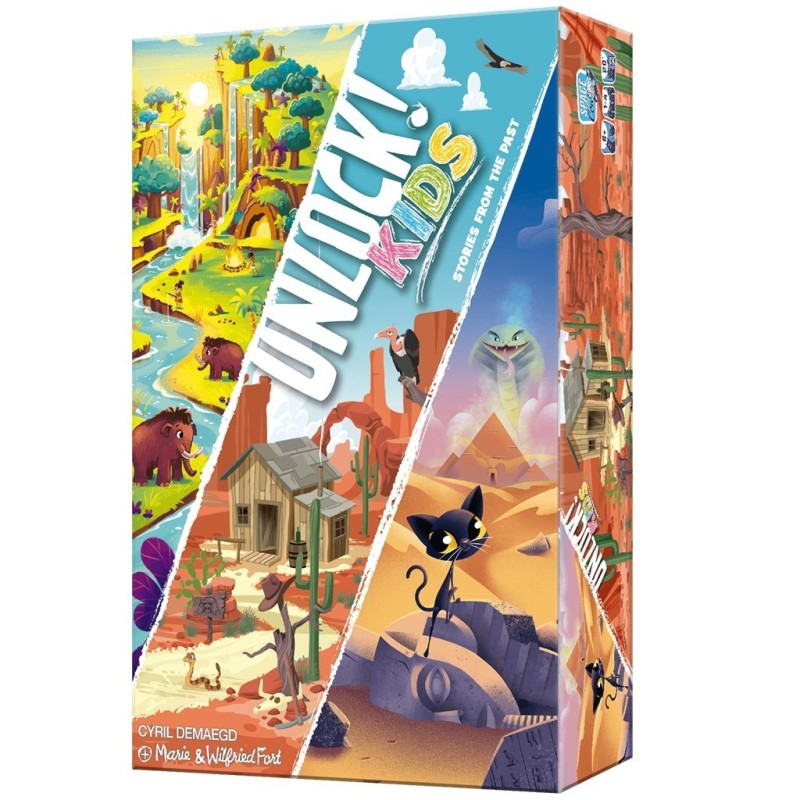 Juego de Mesa Unlock Kids: Stories from the past - JDM