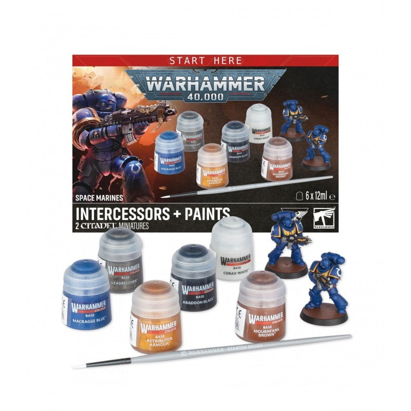 Sets Intercessors Marines + Paints - Warhammer 40,000 - GW