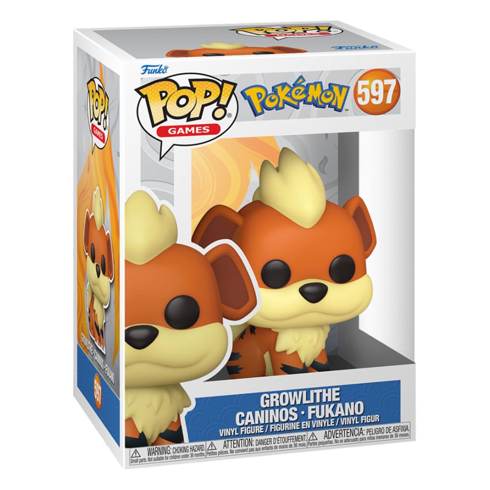 Funko Pop Growlithe 597 - Pokémon