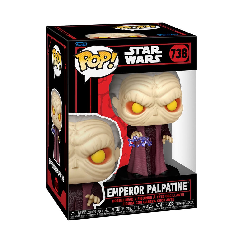 Funko Pop Emperor Palpatine 738 - Star Wars
