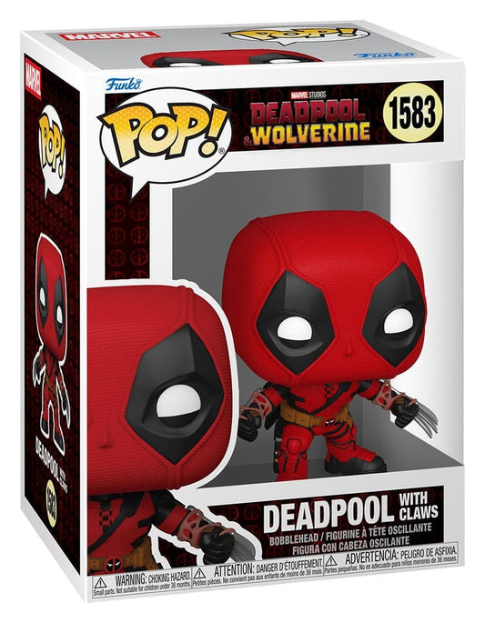 Funko Pop Deadpool with Claws 1583 - Deadpool & Wolverine - Marvel