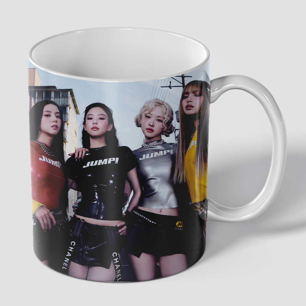 Taza Cerámica Black Pink - Unik