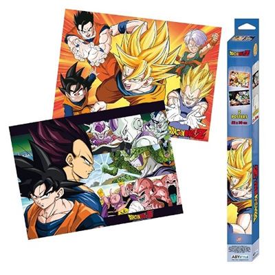 Pack Posters Saiyans - Dragon Ball Z - ABYstyle