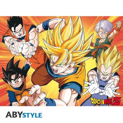 Pack Posters Saiyans - Dragon Ball Z - ABYstyle
