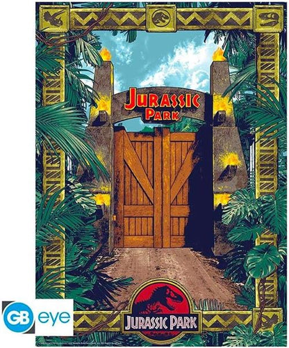 Pack Posters Puertas y Biodiversity - Jurassic Park - ABYstyle