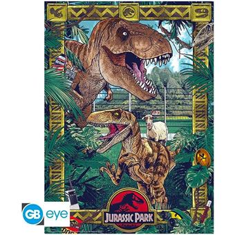 Pack Posters Puertas y Biodiversity - Jurassic Park - ABYstyle