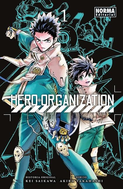 Manga 01 Hero Organization - Kei Saikawa / Akira Takahashi - NE