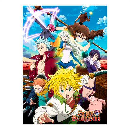 Póster Seven Deadly Sins - A3