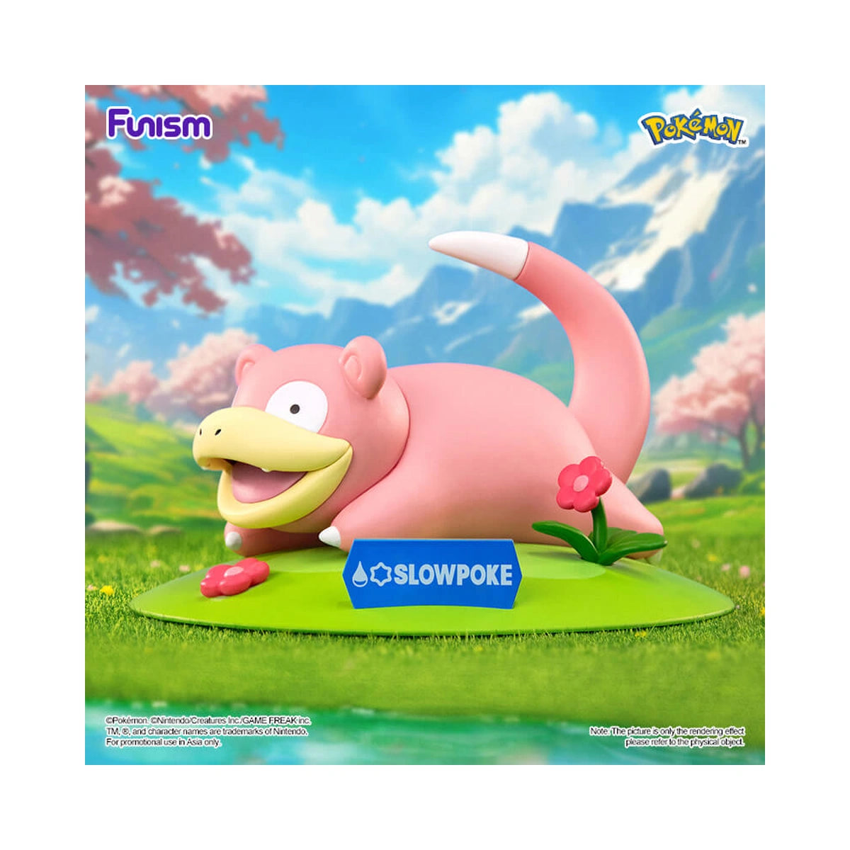 Figura Slowpoke No.0079 - Pokémon