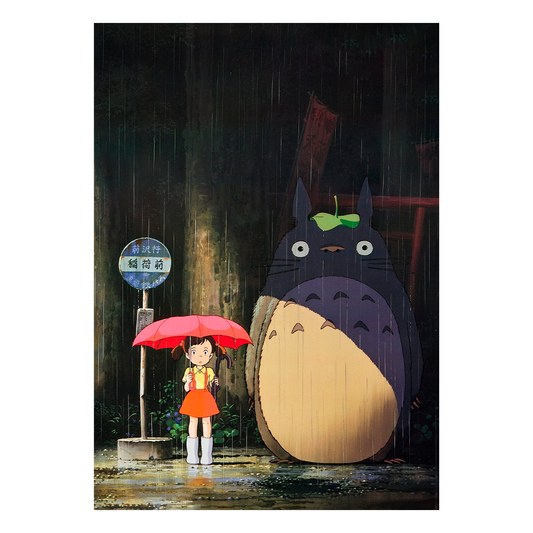 Póster Mi Vecino Totoro: Studio Ghibli - A3