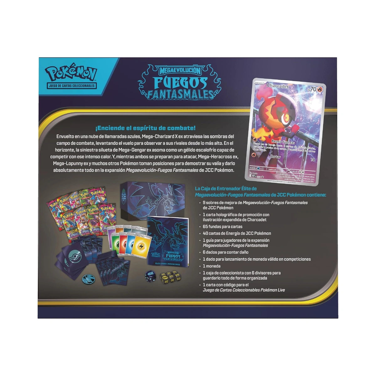 ETB Fuegos Fantasmales [ES] - Pokémon Tcg