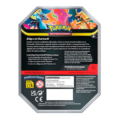 Lata Mega-Charizard Y EX: Colección Especial [ES] - Pokémon Tcg