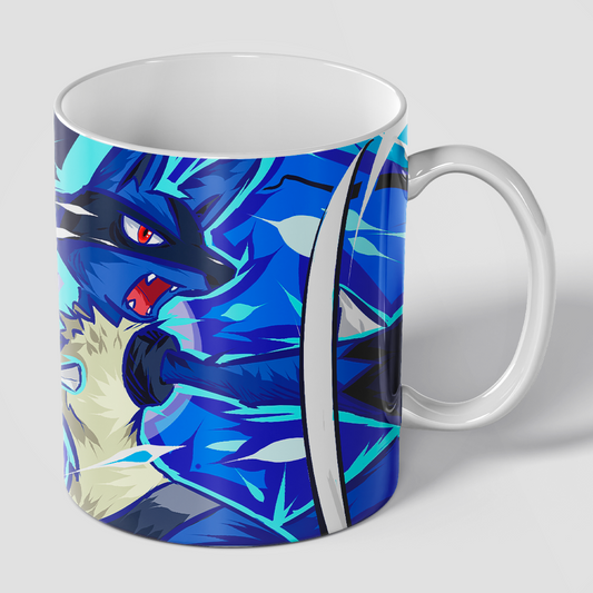 Taza Cerámica Lucario - Pokémon - Unik