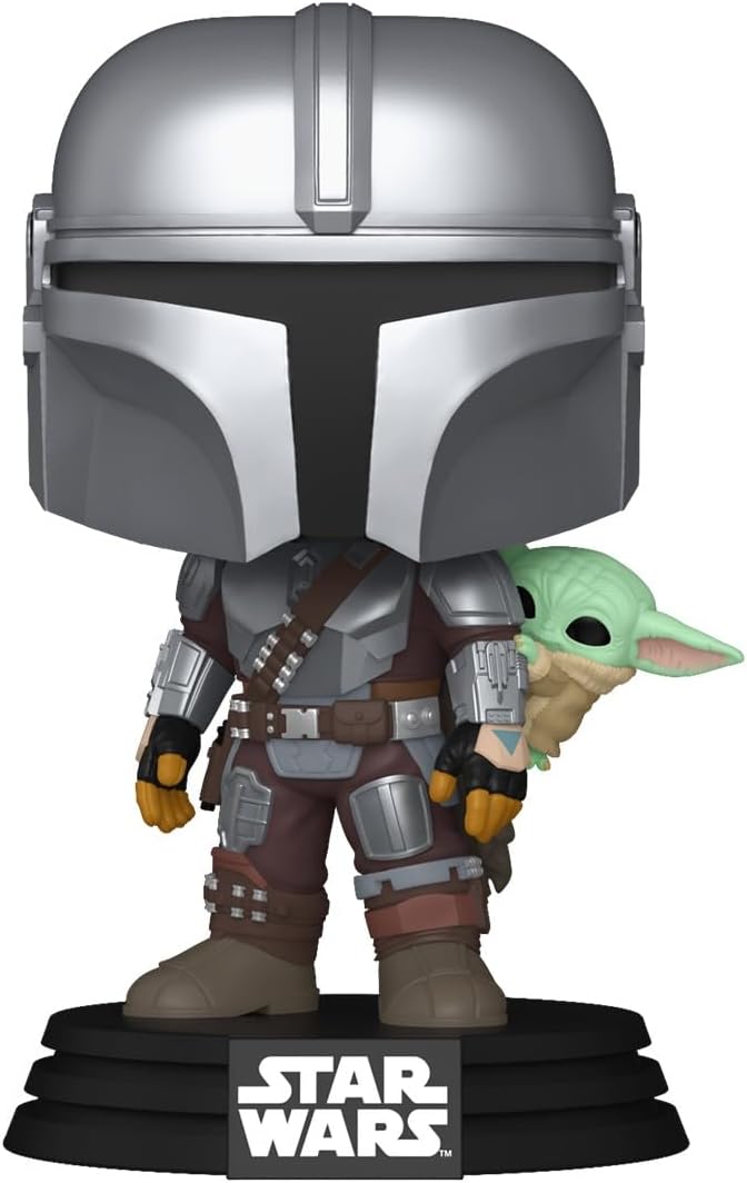 Funko Pop The Mandalorian with Grogu 818 - Star wars