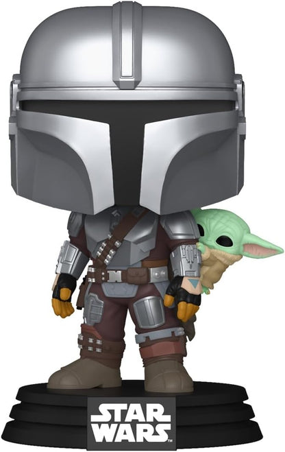 Funko Pop The Mandalorian with Grogu 818 - Star wars