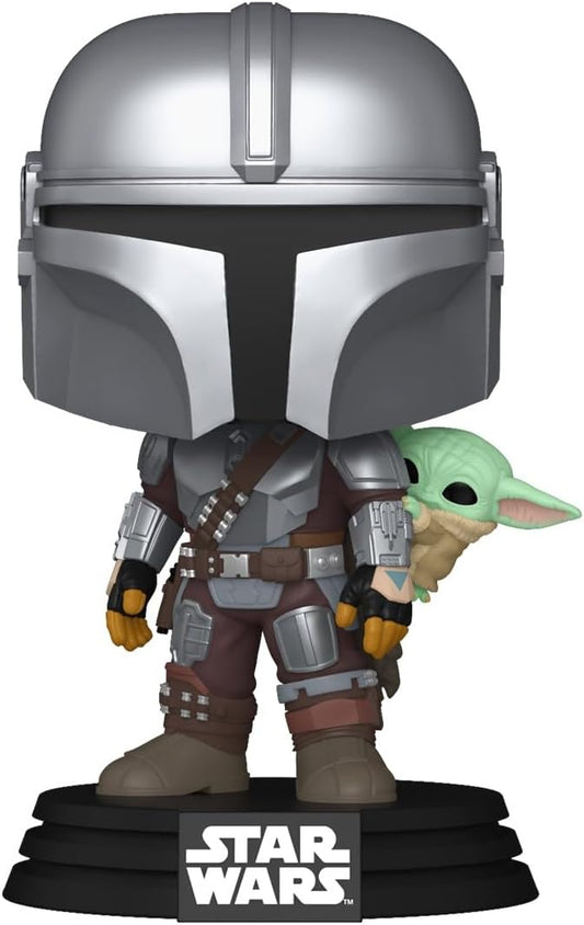 Funko Pop The Mandalorian with Grogu 818 - Star wars