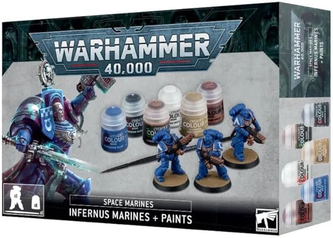Sets Infernus Marines + Paints - Warhammer 40,000 - GW