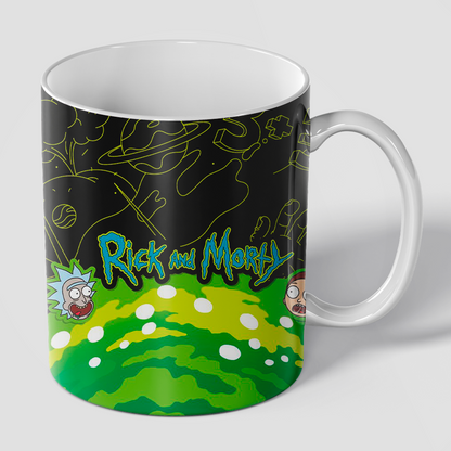 Taza Cerámica Rick & Morty - Unik